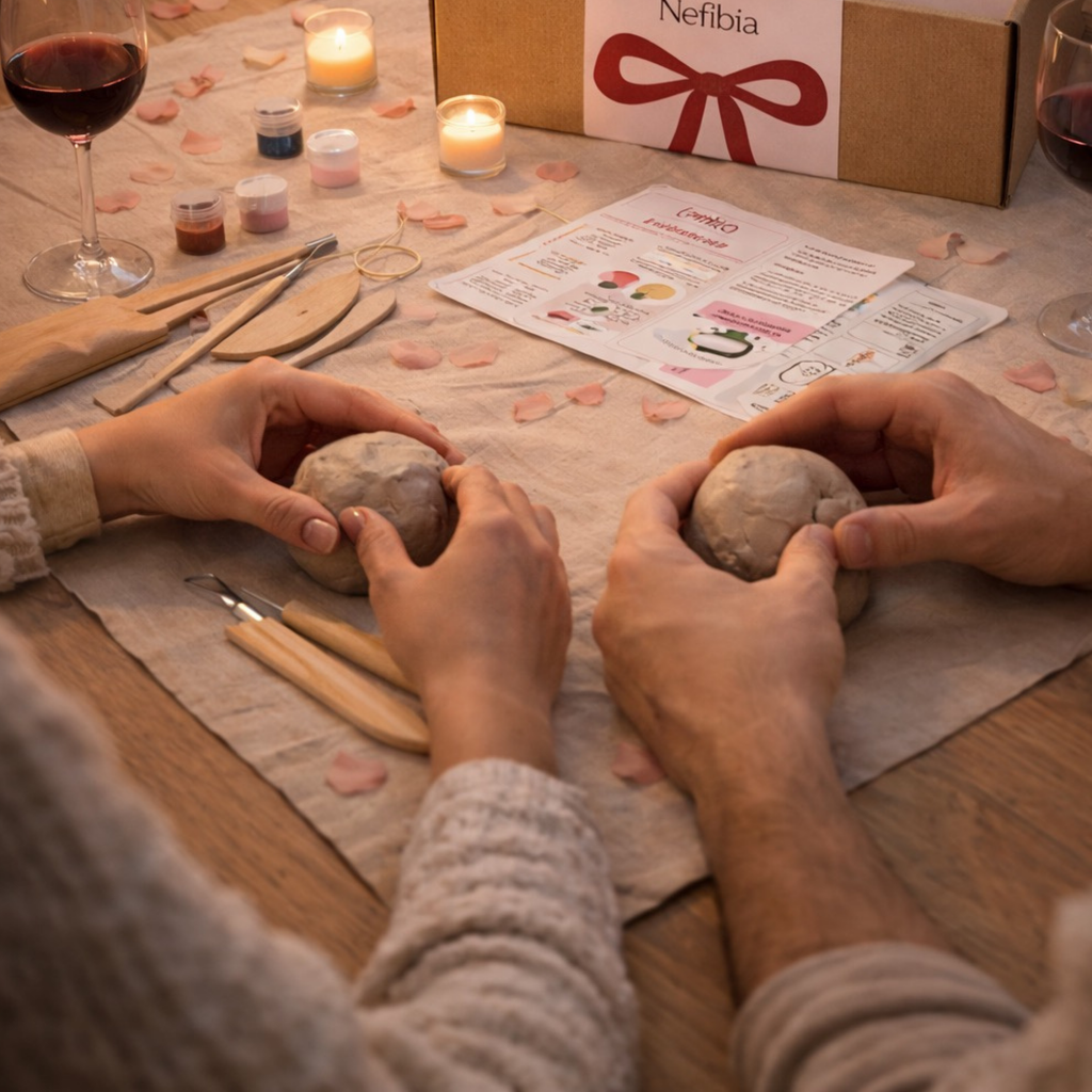 The Clay Date – Töpfer Set für zuhause | Kreative Date Night Idee