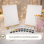 Acrylfarben Set – Grundfarben & Pastellfarben