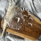 Acryl-Glasmarker mit Namen – personalisiert