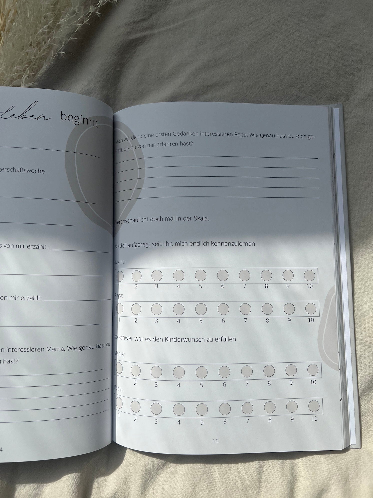 Babytagebuch - Mein erstes Jahr