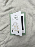 Personalisierte Hochzeitskarte mit Auto