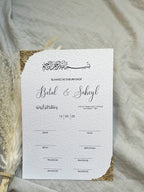 Islamische Eheurkunde – Design “Rauha” in weiß