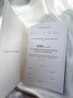 Islamisches Ehezertifikat im Heftformat - Design “Lunara”