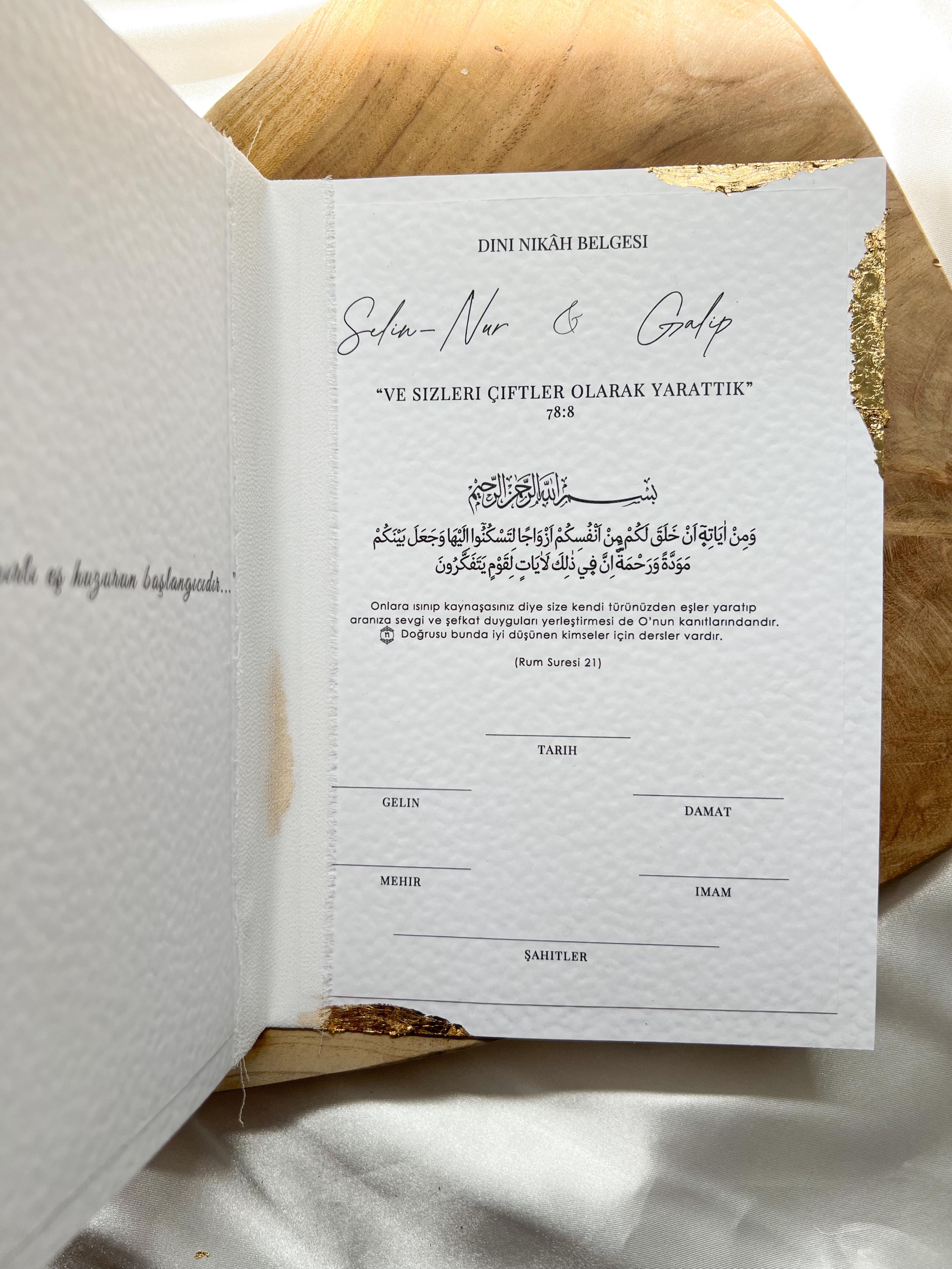 Design “Zehra” – mit sanften Details, feminin & anmutig in weiß