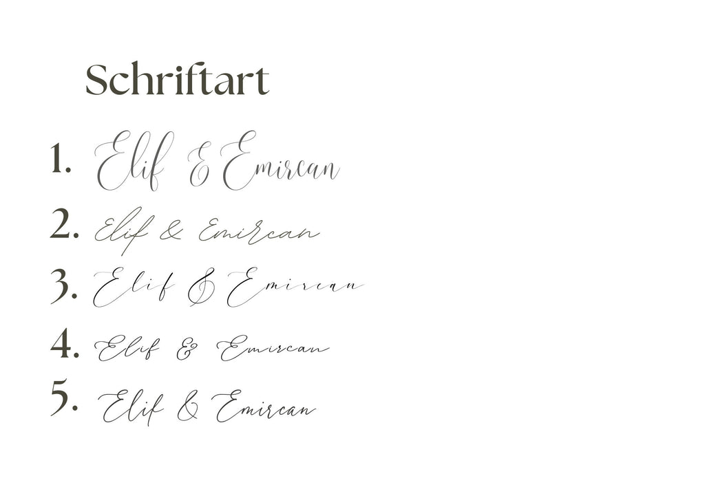 Islamische Eheurkunde – Design „Zehra“ in beige